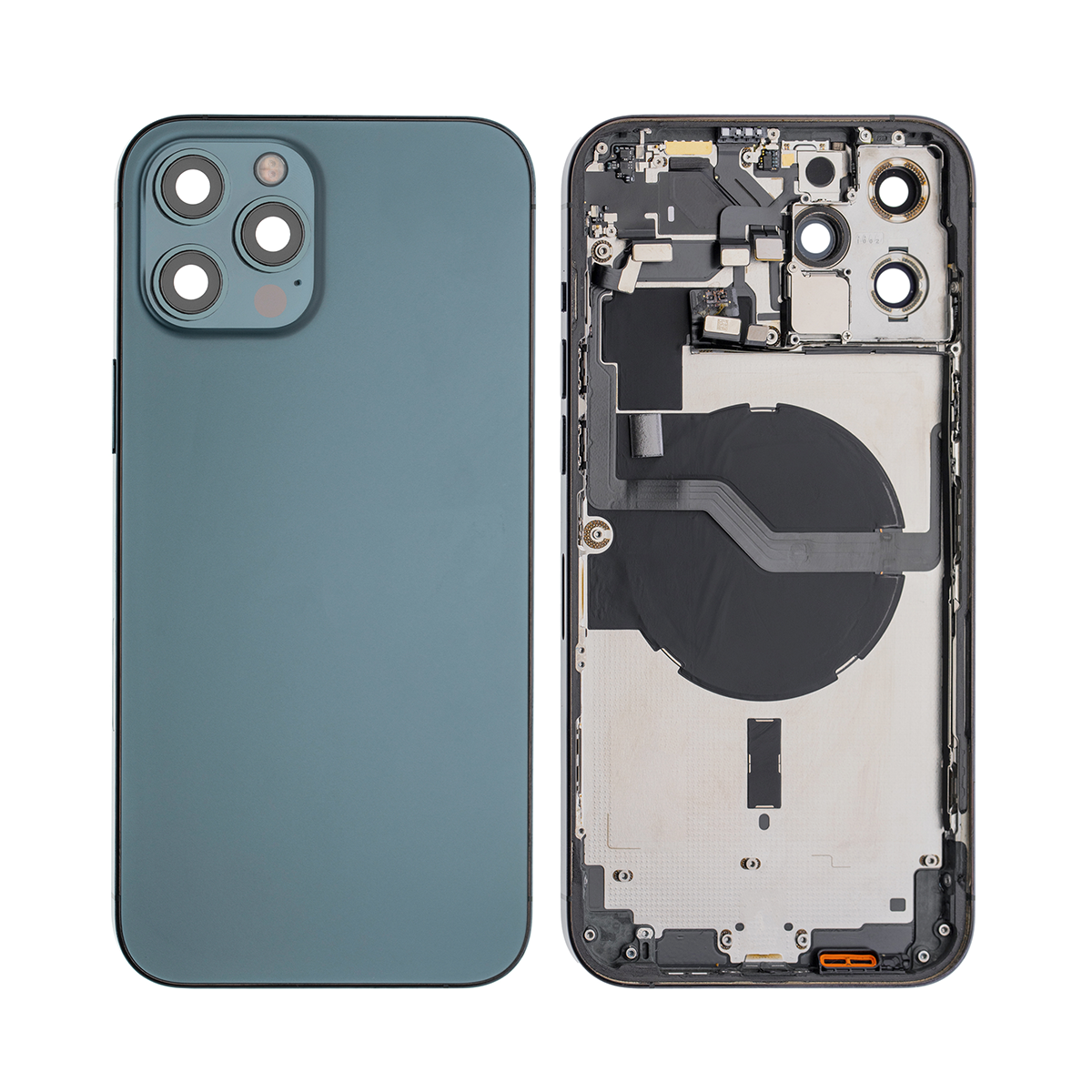 For Apple iPhone 12 Pro Max Housing With Small Parts Pacific Blue OEM