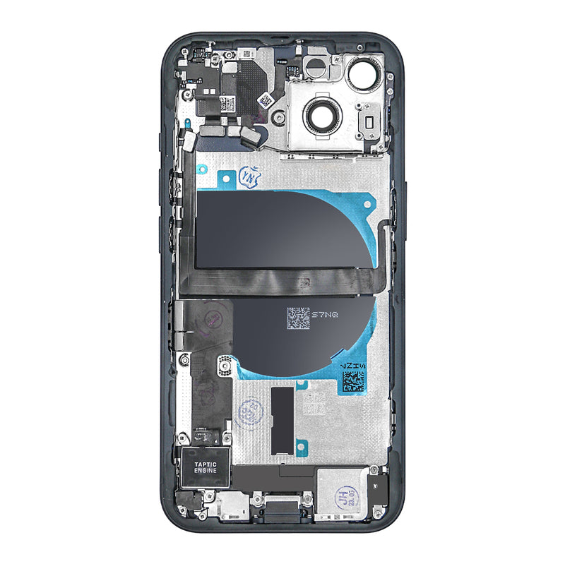 For iPhone 13 Complete Housing incl. All Small Parts Without Battery & Back Camera Midnight