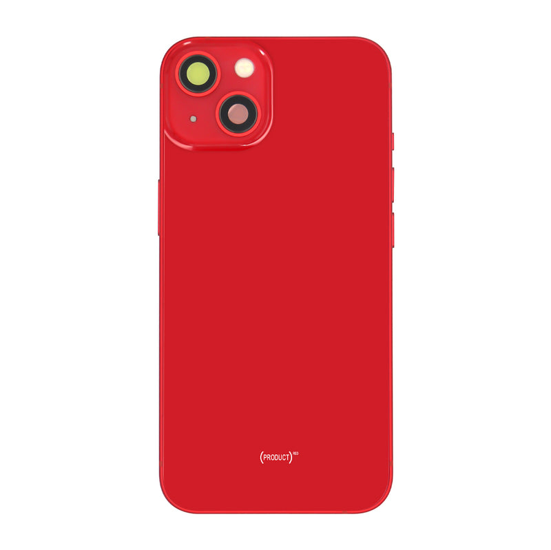 For iPhone 13 Complete Housing incl. All Small Parts Without Battery & Back Camera RED