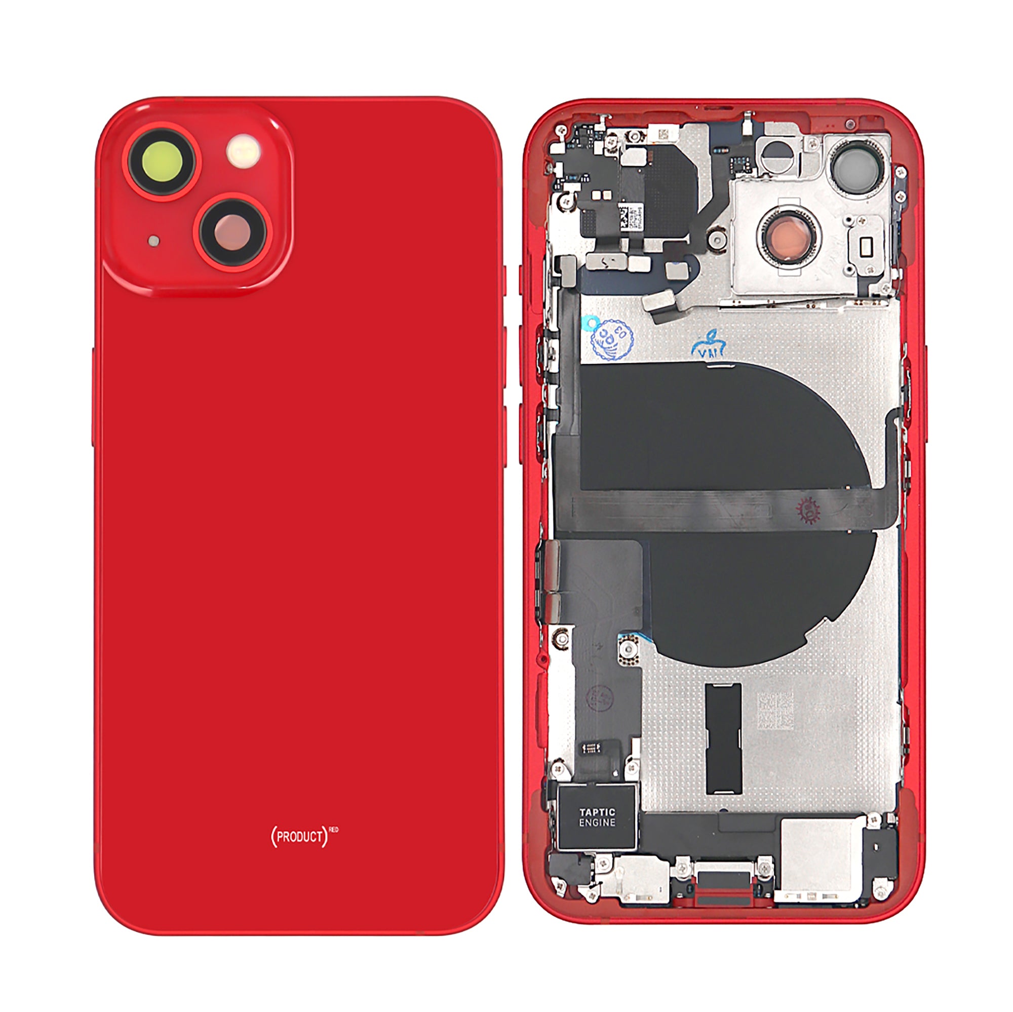 For Apple iPhone 13 Housing With Small Parts Red OEM