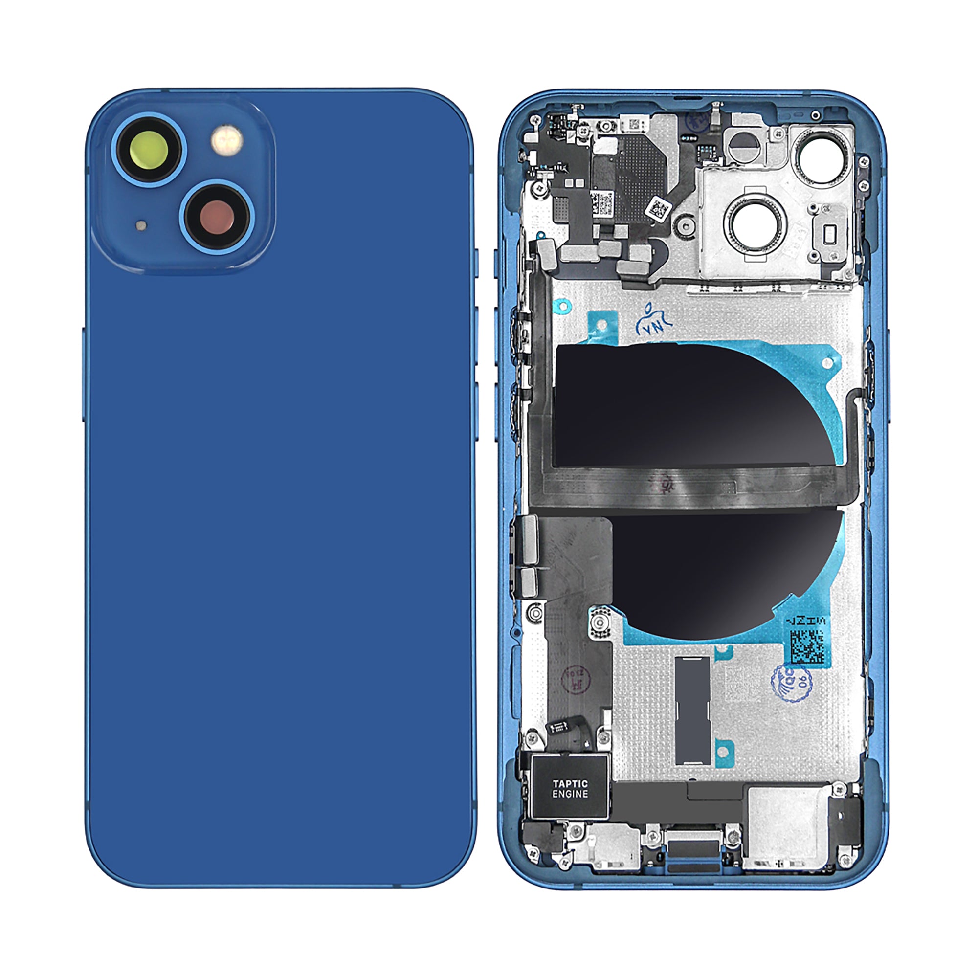 For Apple iPhone 13 Housing With Small Parts Blue OEM