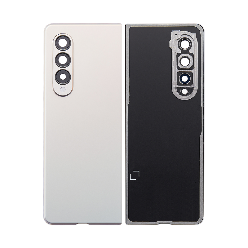 Samsung Galaxy Z Fold3 5G F926B Back Cover With Lens Phantom Silver OEM