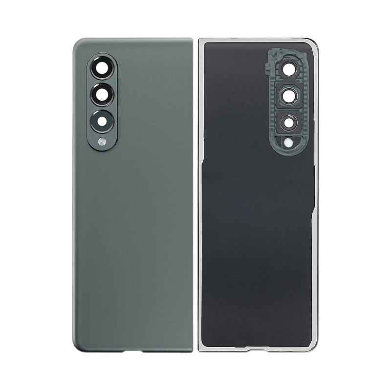 Samsung Galaxy Z Fold3 5G F926B Back Cover With Lens Phantom Green OEM