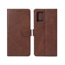 Rixus Bookcase For Samsung Galaxy A72 Brown