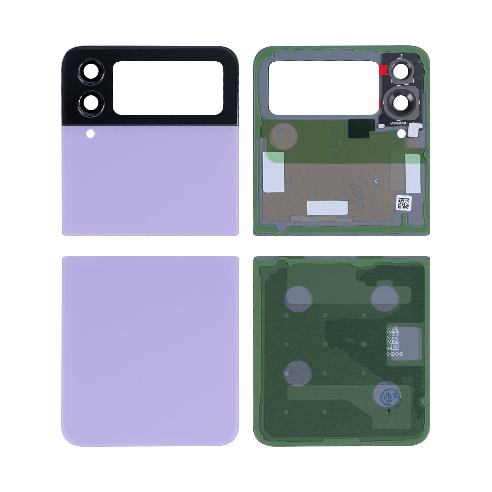 Samsung Galaxy Z Flip4 5G F721B Back Cover With Lens Bora Purple OEM