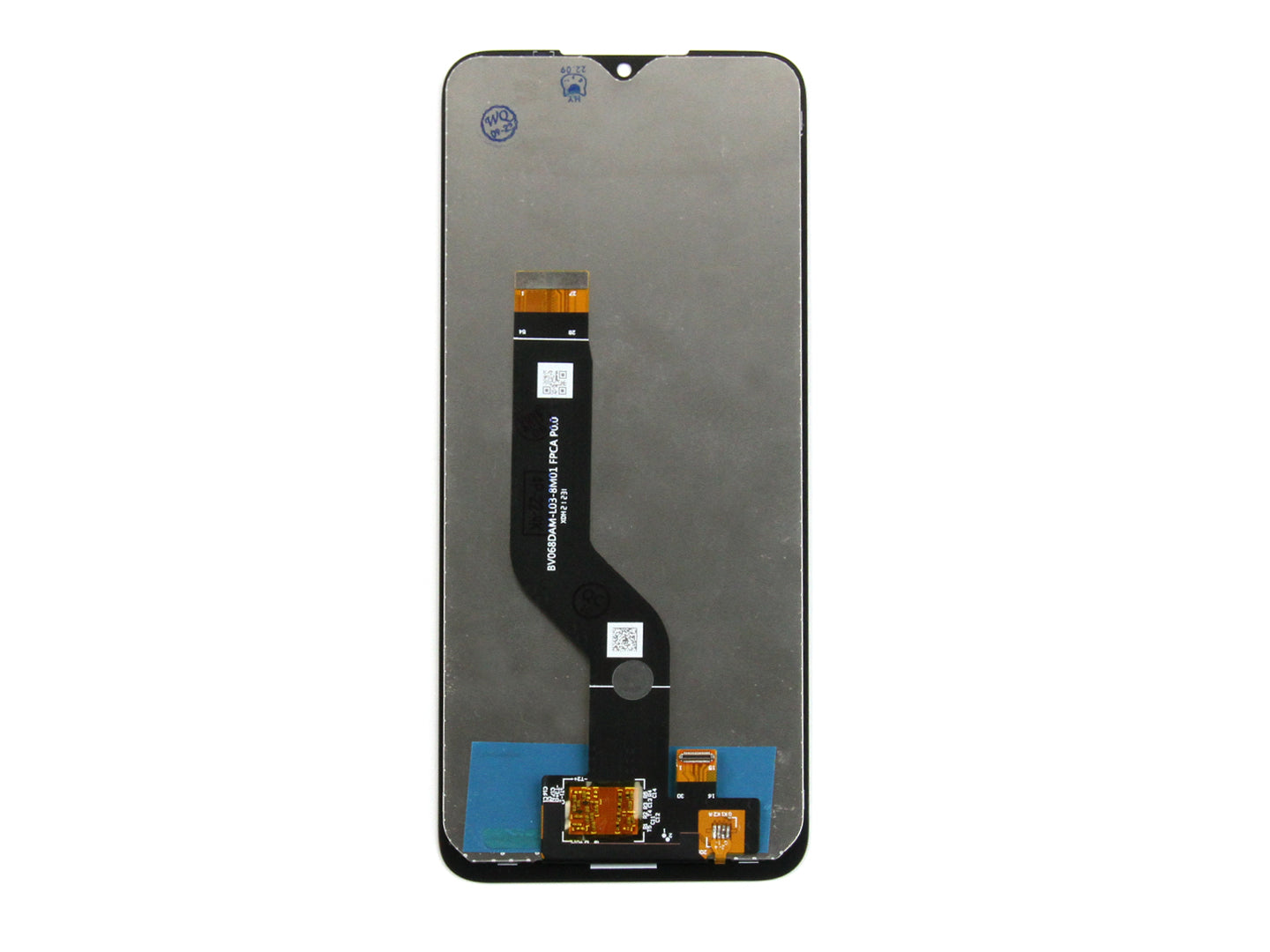 Nokia G50 Display And Digitizer Without Frame Black Service Pack