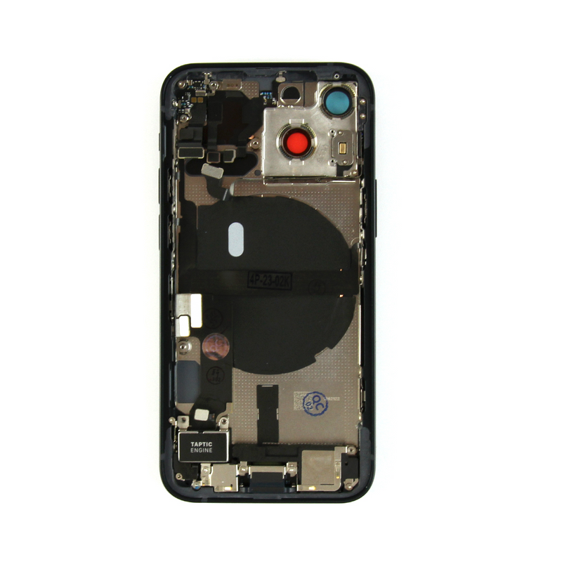 For iPhone 13 Mini Complete Housing incl. All Small Parts Without Battery & Back Camera Midnight