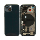 For iPhone 13 Mini Complete Housing incl. All Small Parts Without Battery & Back Camera Midnight