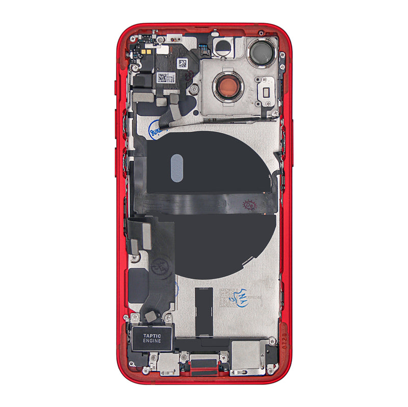 For iPhone 13 Mini Complete Housing incl. All Small Parts Without Battery & Back Camera RED