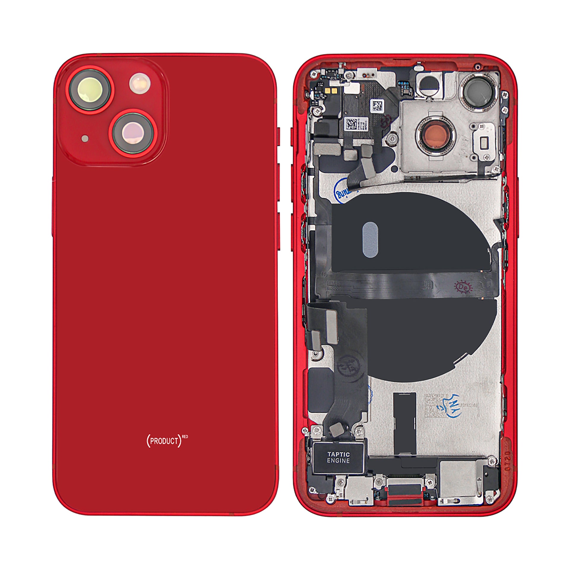 For Apple iPhone 13 Mini Housing With Small Parts Red OEM
