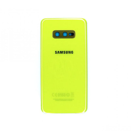 Samsung Galaxy S10e G970F Back Cover With Lens Canary Yellow OEM