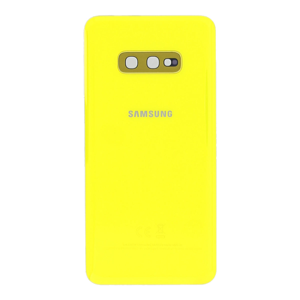 Samsung Galaxy S10e G970F Back Cover With Lens Canary Yellow OEM