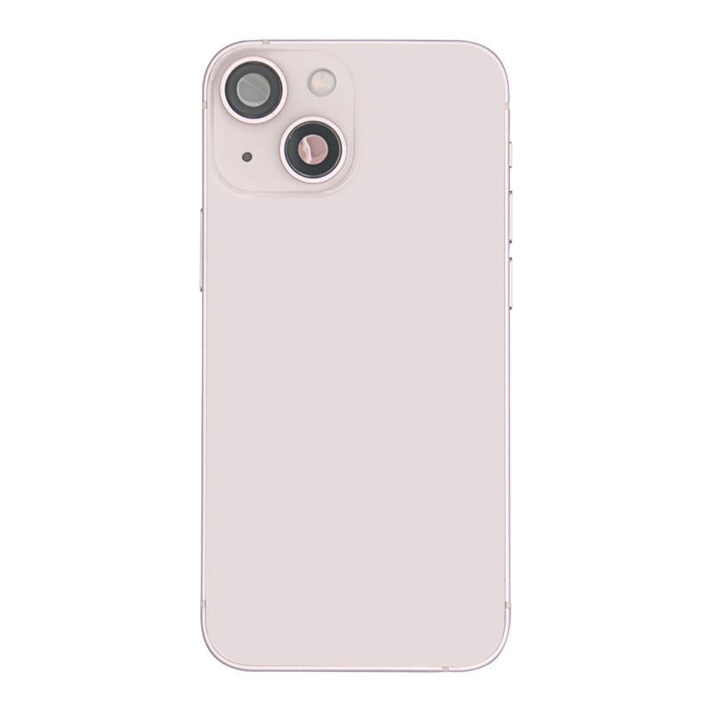 For iPhone 13 Mini Complete Housing incl. All Small Parts Without Battery & Back Camera Pink