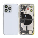 For Apple iPhone 13 Pro Housing With Small Parts Silver OEM