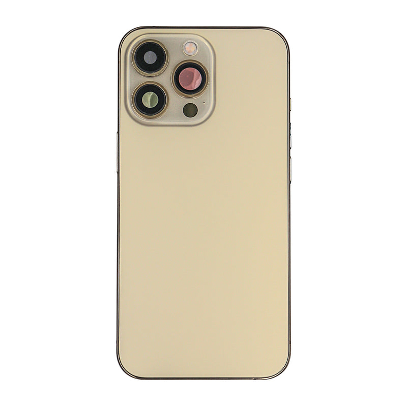 For iPhone 13 Pro Complete Housing incl. All Small Parts Without Battery & Back Camera Gold