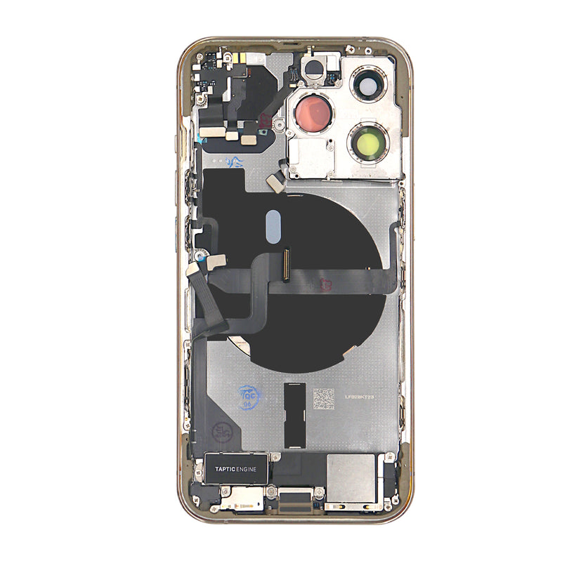 For iPhone 13 Pro Complete Housing incl. All Small Parts Without Battery & Back Camera Gold