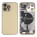 For Apple iPhone 13 Pro Housing With Small Parts Gold OEM