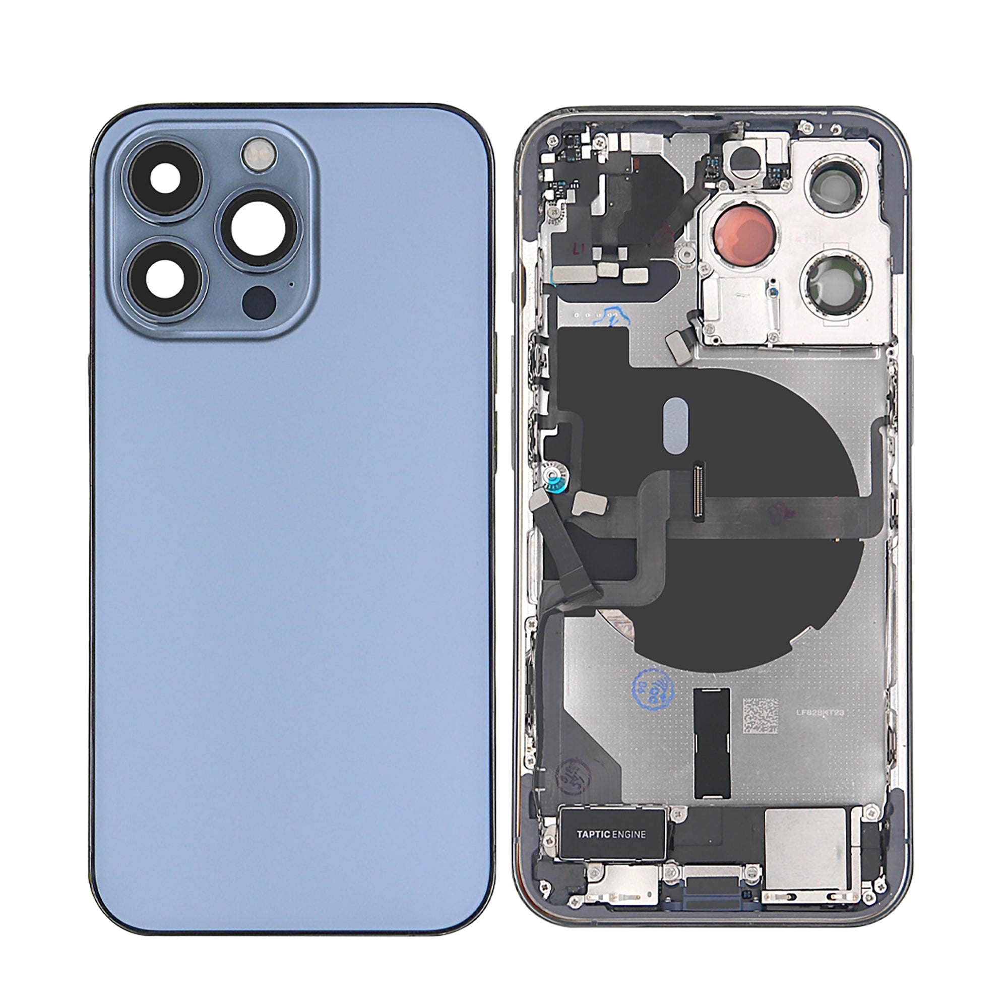 For Apple iPhone 13 Pro Housing With Small Partsa Sierra Blue OEM