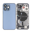For Apple iPhone 13 Pro Housing With Small Partsa Sierra Blue OEM
