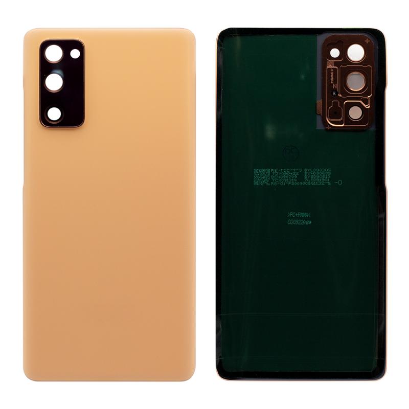 Samsung Galaxy S20 FE G780F Back Cover With Lens Cloud Orange OEM