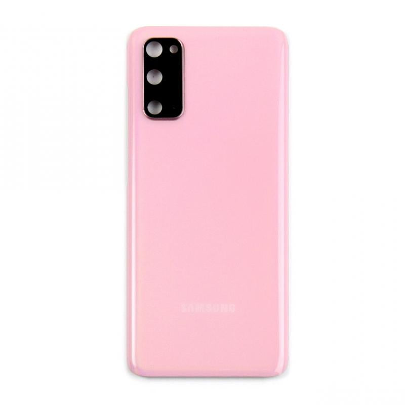 Samsung Galaxy S20 G980F Back Cover With Lens Cloud Pink OEM