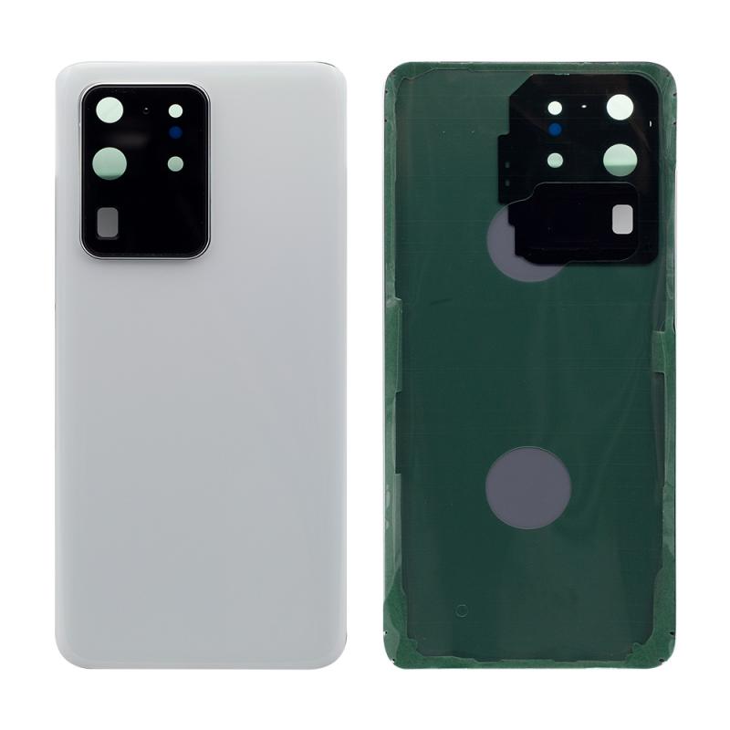 Samsung Galaxy S20 Ultra G988B Back Cover With Lens Cloud White OEM