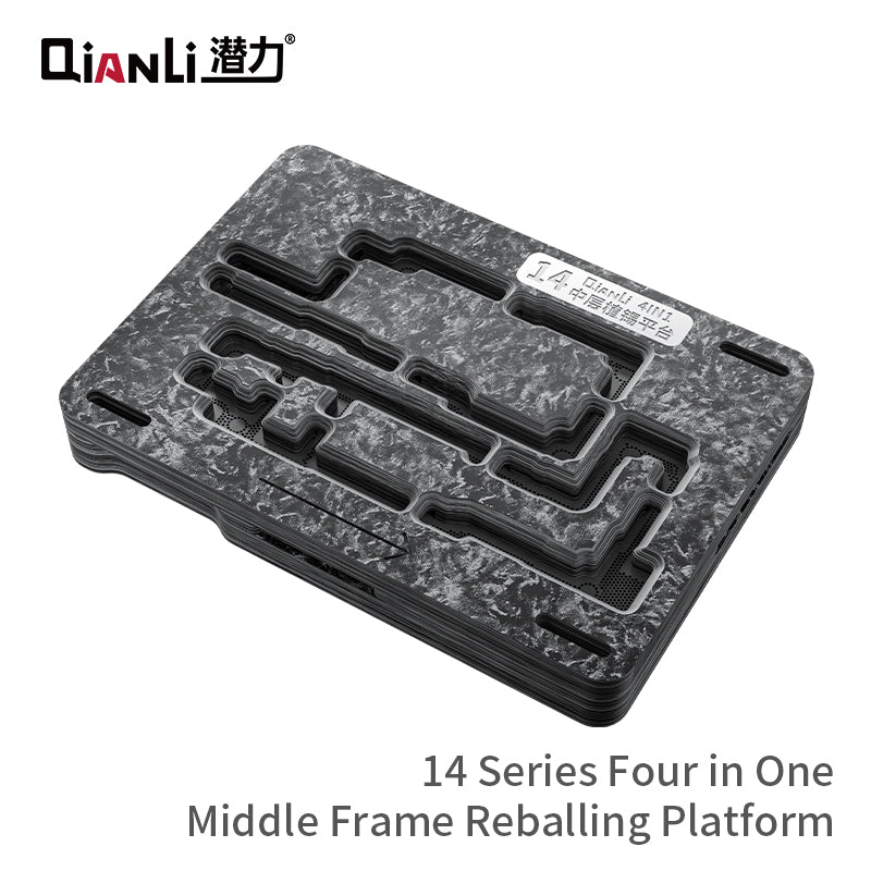 QIANLI 4 in 1 Middle Frame Reballing Platform For  Apple iPhone 14 Series