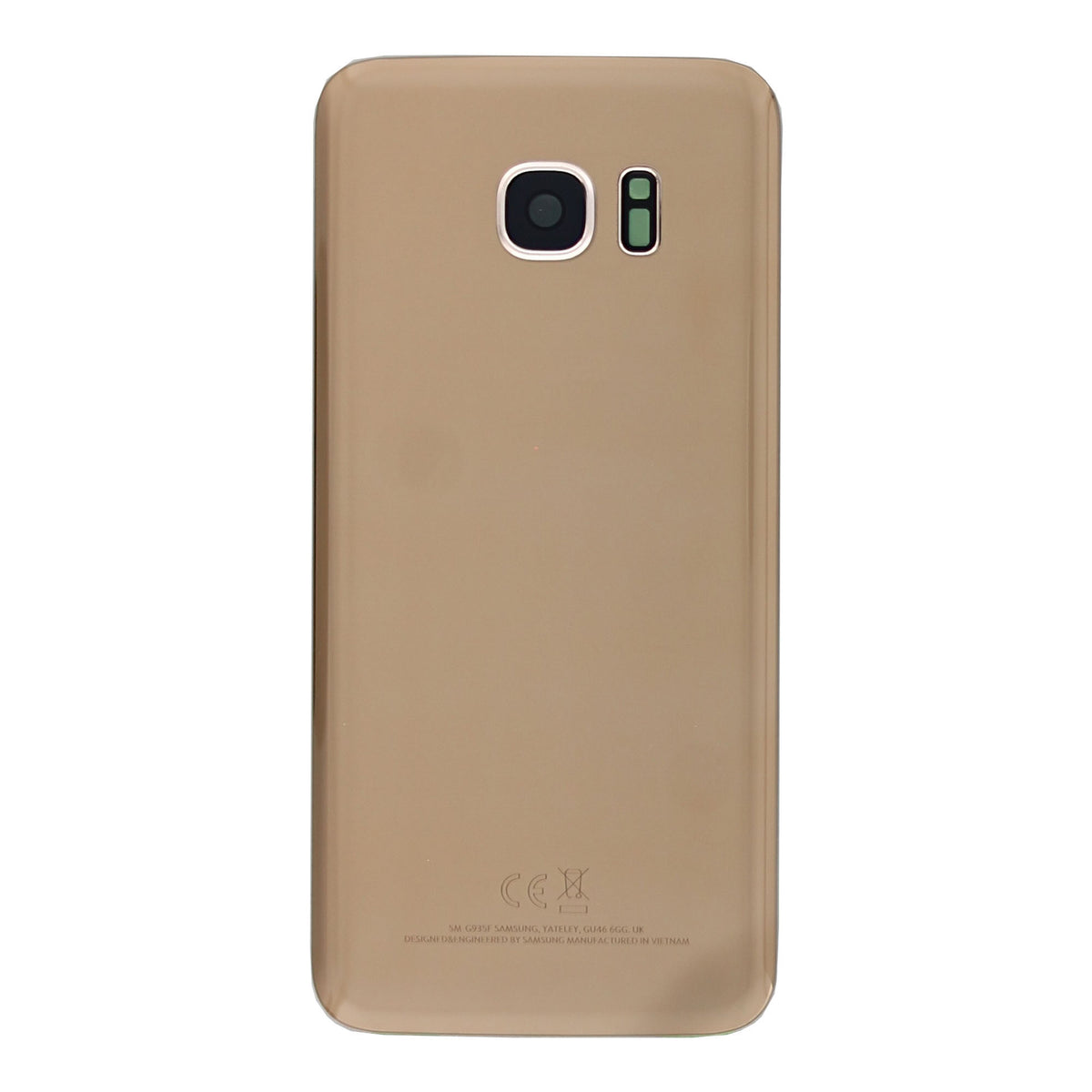 Samsung Galaxy S7 Edge G935F Back Cover With Lens Gold OEM