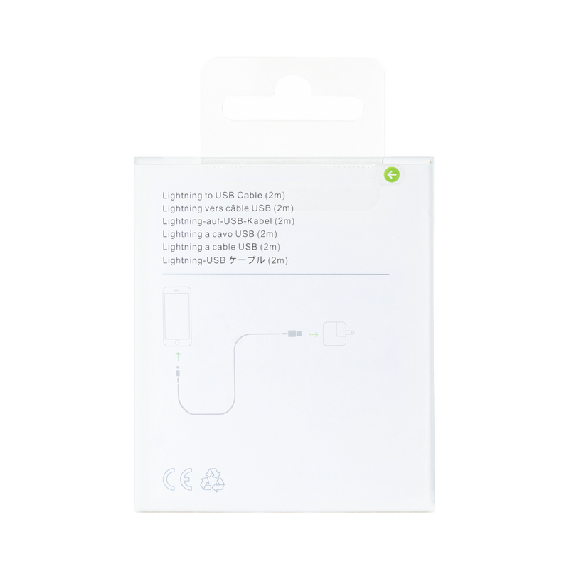 For Apple Cable USB-A To Lightning 2m Retail Box