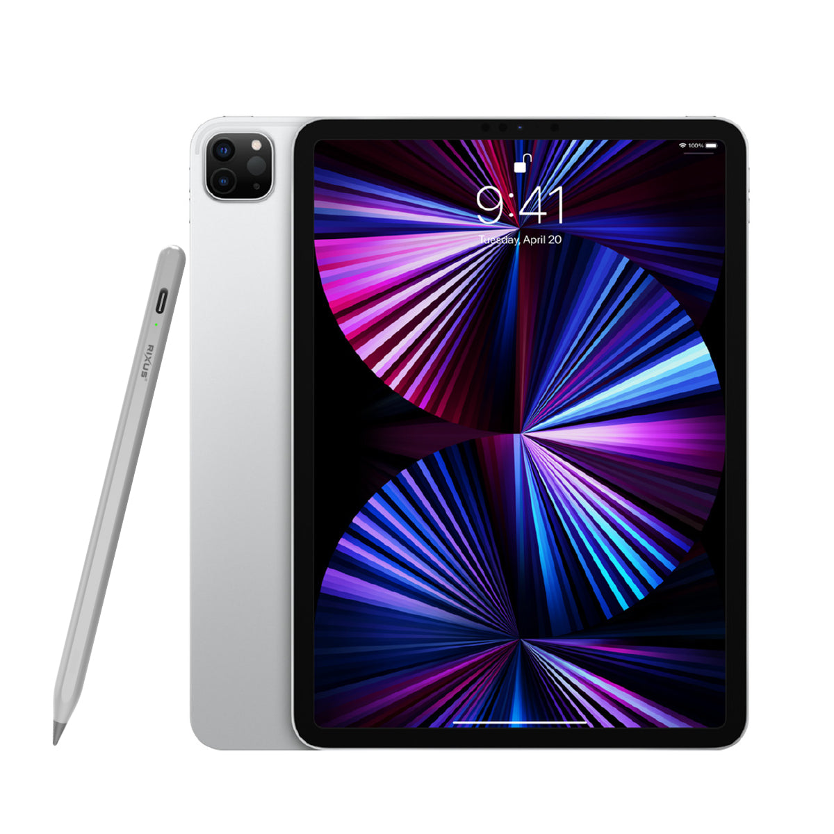 Rixus RXPL03 Smooth Writing Capacitive Stylus 2 For Apple iPad
