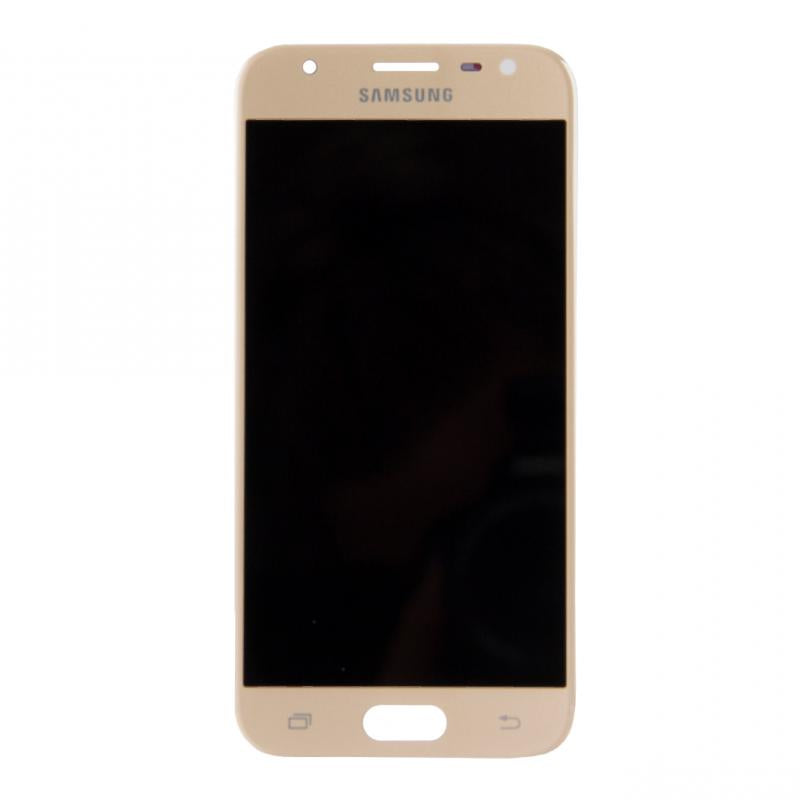 Samsung Galaxy J3 J330F (2017) Display And Digitizer Without Frame Gold Soft-OLED