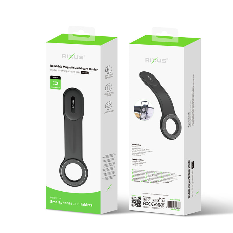 Rixus RXHM13 Bendable Magsafe Dashboard Holder