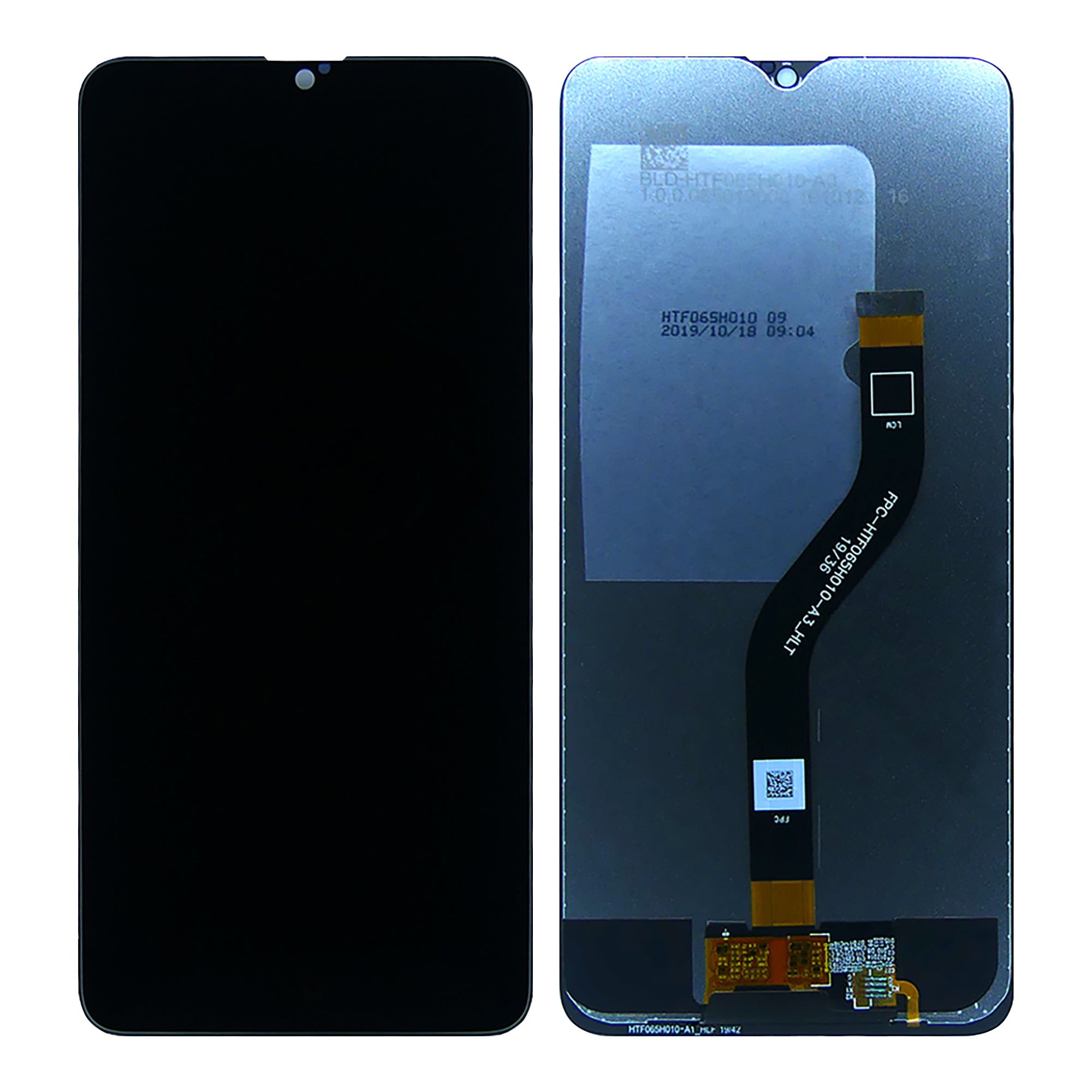 Samsung Galaxy A20s A207F Display And Digitizer Without Frame Black OEM