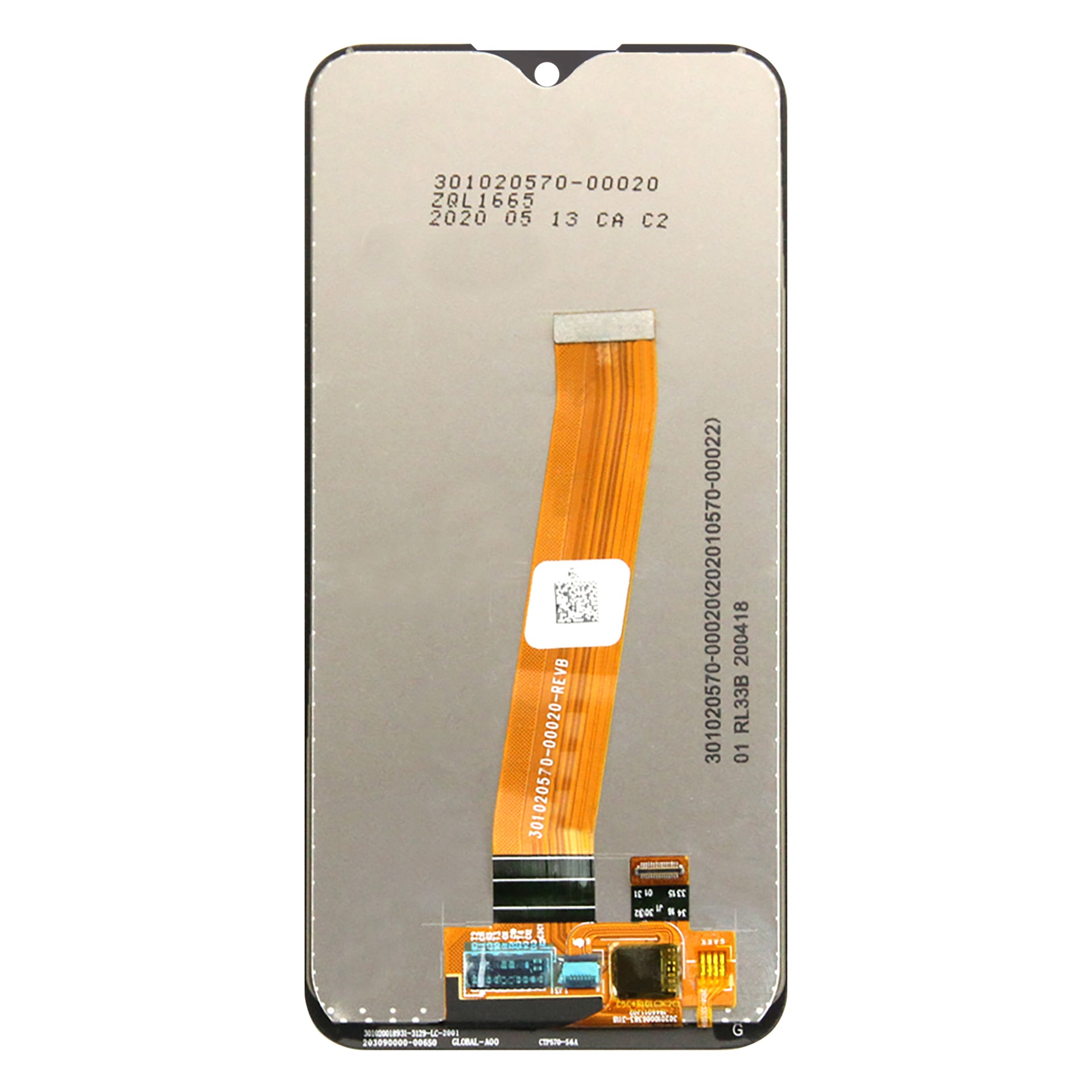 Samsung Galaxy A01 A015F Display And Digitizer Without Frame Black Soft-OLED