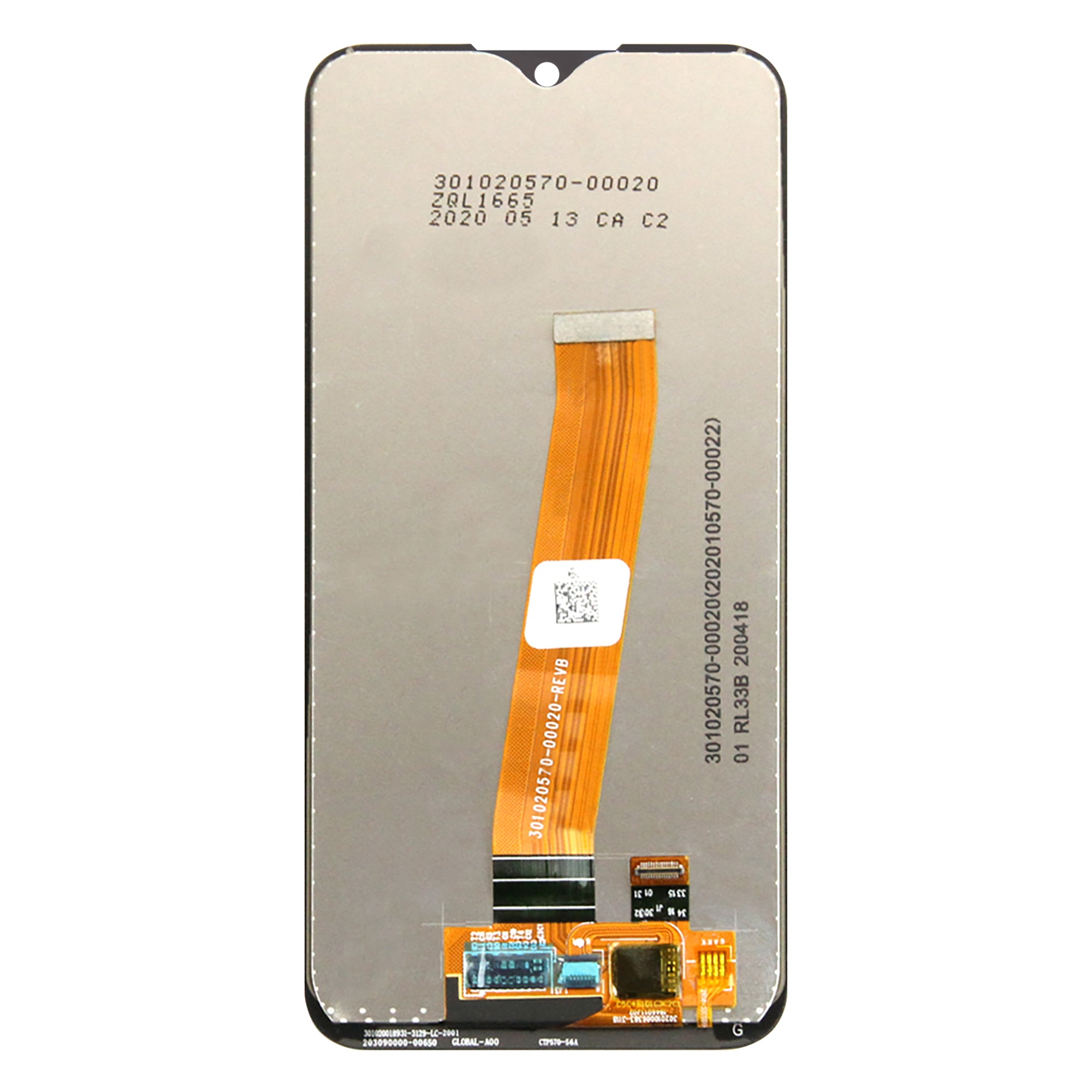 Samsung Galaxy A01 A015F Display And Digitizer Without Frame Black Soft-OLED