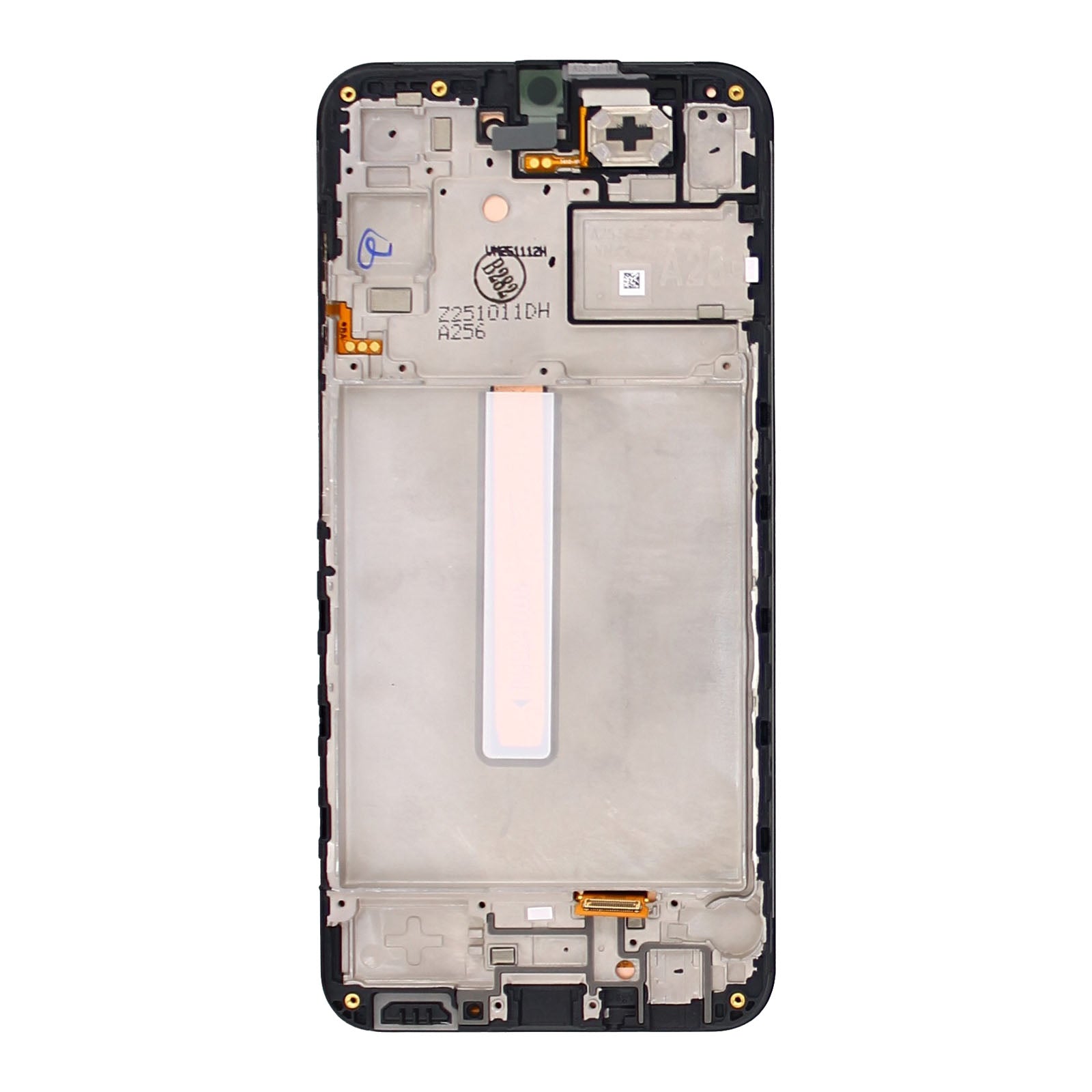 Samsung Galaxy A25 A256B Display And Digitizer With Frame Black Service Pack