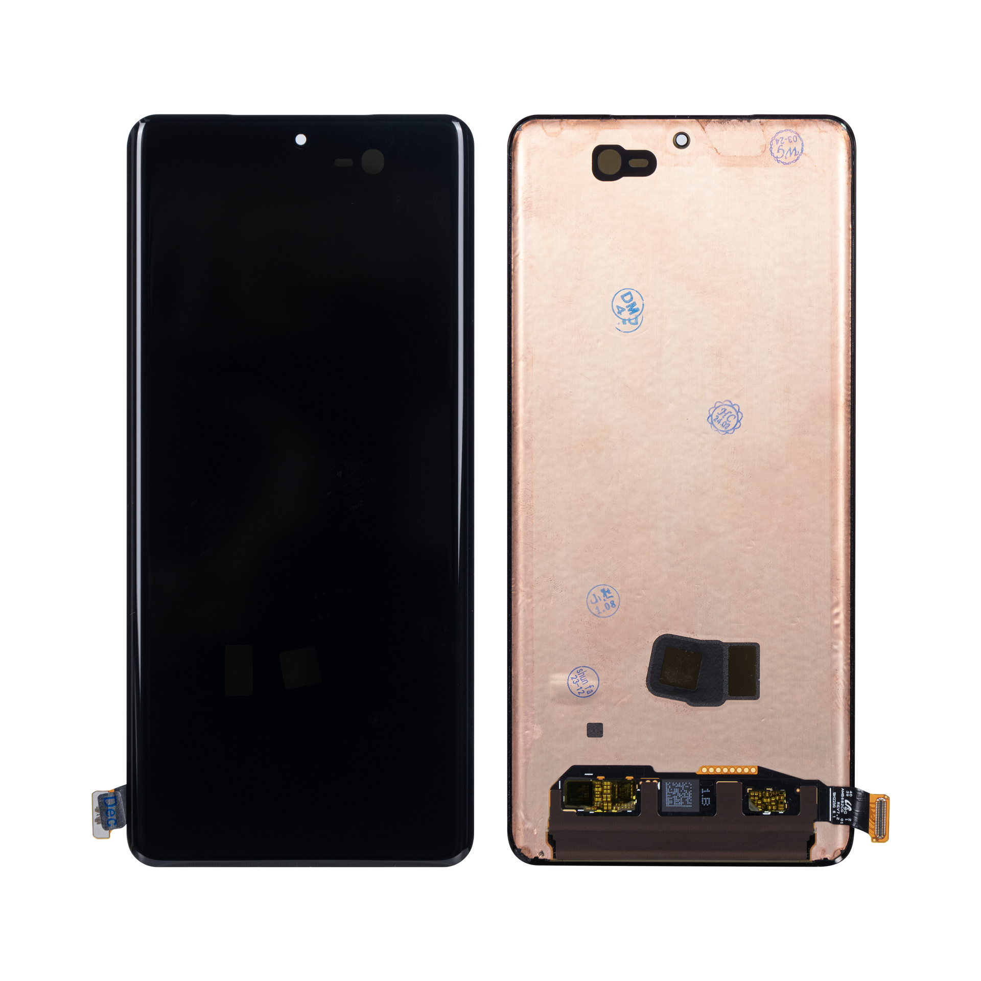 Oppo Find X6 Pro Display And Digitizer Without Frame Black OEM