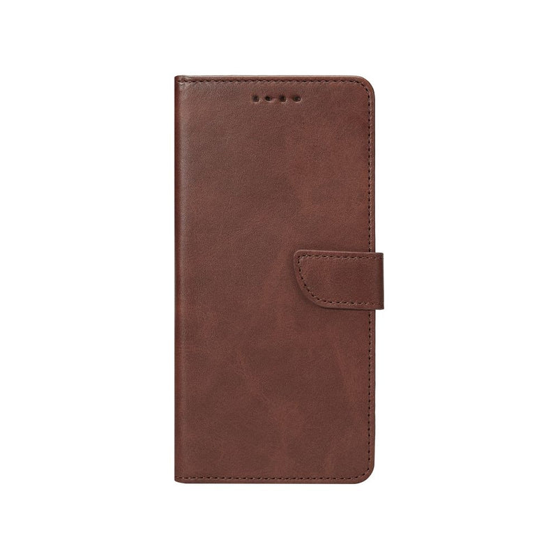 For iPhone XR Bookcase Brown