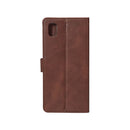 For iPhone XR Bookcase Brown