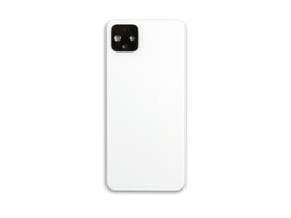 Google Pixel 4 XL Back Cover With Lens Clearly White OEM