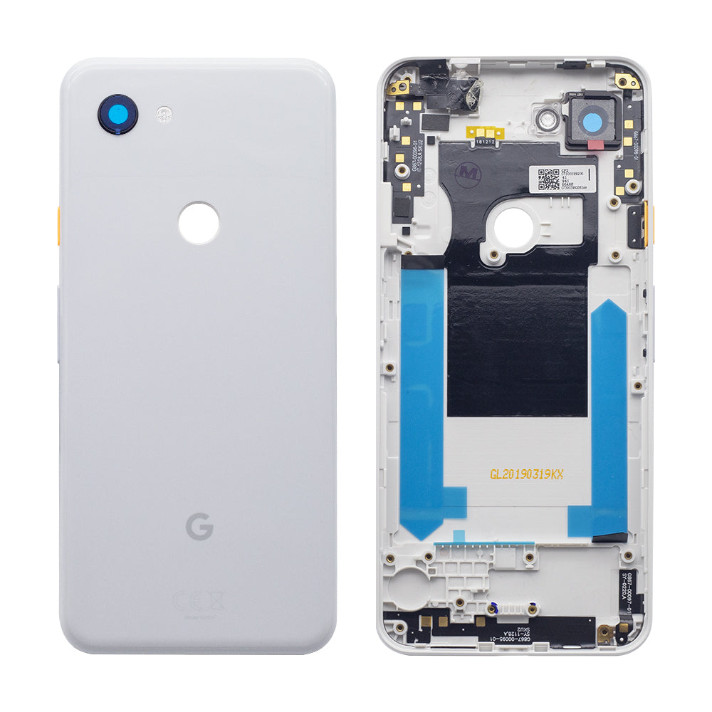 Google Pixel 3a Housing Clearly White OEM