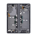 Samsung Galaxy Z Fold2 5G F916B Main Display And Digitizer With Frame Mystic Black With Silver Hinge Service Pack