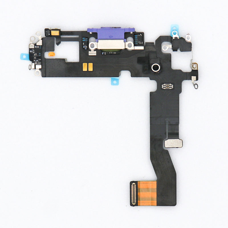 For Apple iPhone 12 System Charging Flex Purple Pulled