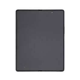 Samsung Galaxy Z Fold2 5G F916B Main Display And Digitizer With Frame Mystic Black With Red Hinge Service Pack