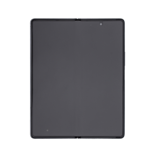 Samsung Galaxy Z Fold2 5G F916B Main Display And Digitizer With Frame Mystic Black With Red Hinge Service Pack
