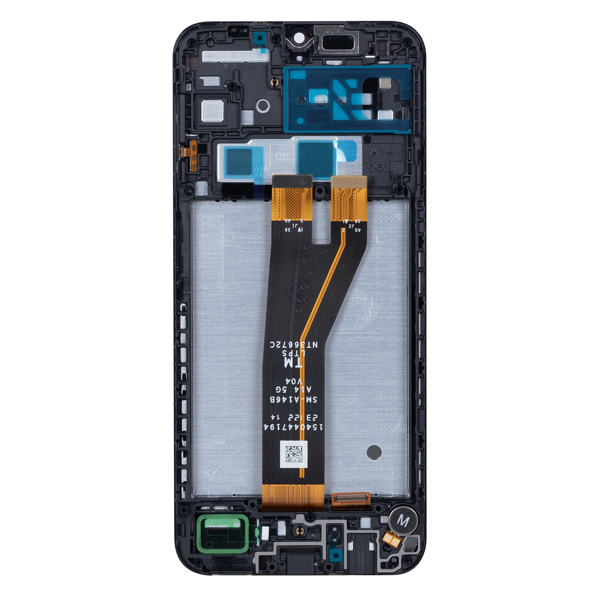 Samsung Galaxy A14 5G A146B Display And Digitizer With Frame Black Service Pack