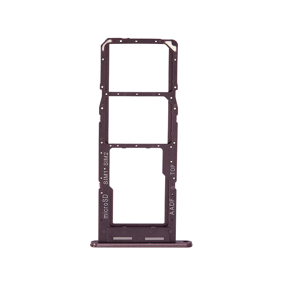 Samsung Galaxy A14 5G A146B Sim Card Holder Dark Red OEM