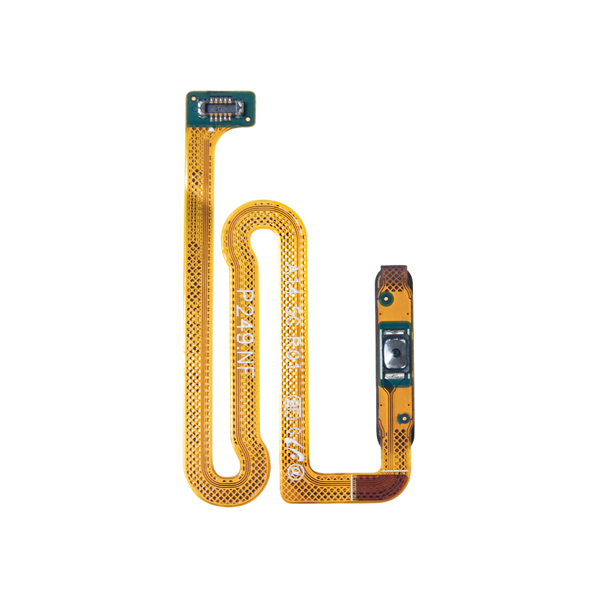 Samsung Galaxy A14 5G A146B Fingerprint Sensor Flex With Power Button Dark Red OEM