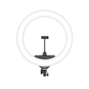 Rixus RXLG14 Selfie Ring Light And Holder Stick 14 inch