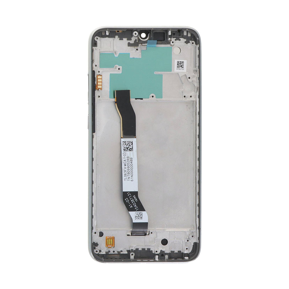 Xiaomi Redmi Note 8, Note 8 (2021) Display And Digitizer With Frame Moonlight White Service Pack